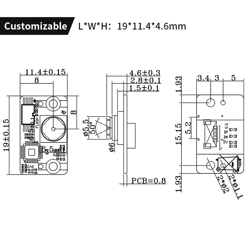 格科微GC0328 VGA RGB565 DVP USB MIPI摄像头模组 识别扫码7249 作者:Adminisp 帖子ID:85 GC0328,RGB565,DVP摄像头模组,USB摄像头模组,MIPI摄像头模组