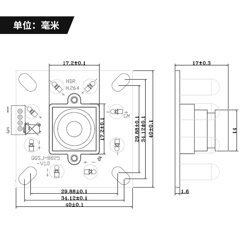 安森美AR0230 CMOS 1080P 高帧率 宽动态 低照度 USB MIPI DVP 摄像头模组943 作者:Adminisp 帖子ID:60 AR0230,宽动态,低照度,USB摄像头模组,MIPI摄像头模组
