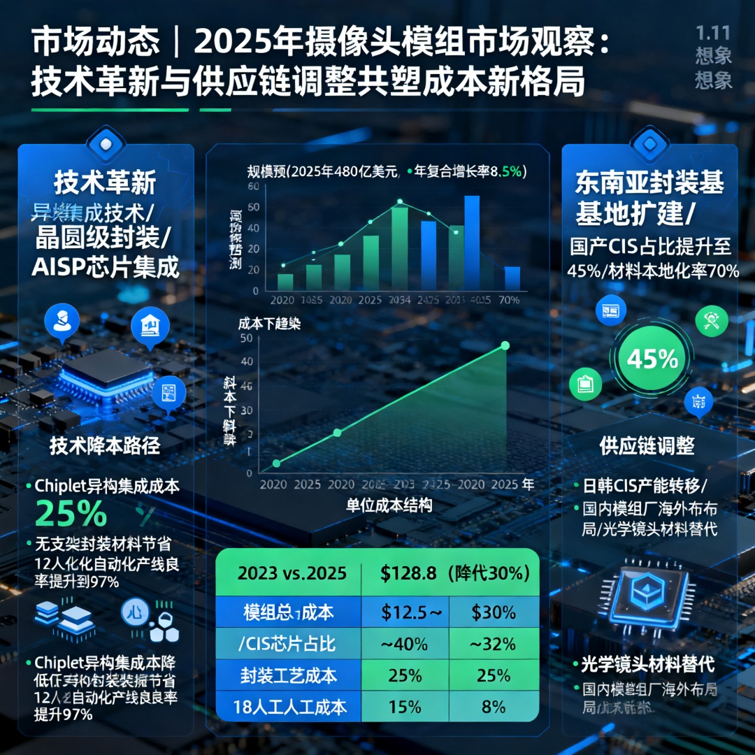 市场动态 | 2025年摄像头模组市场观察：技术革新与供应链调整共塑成本新格局