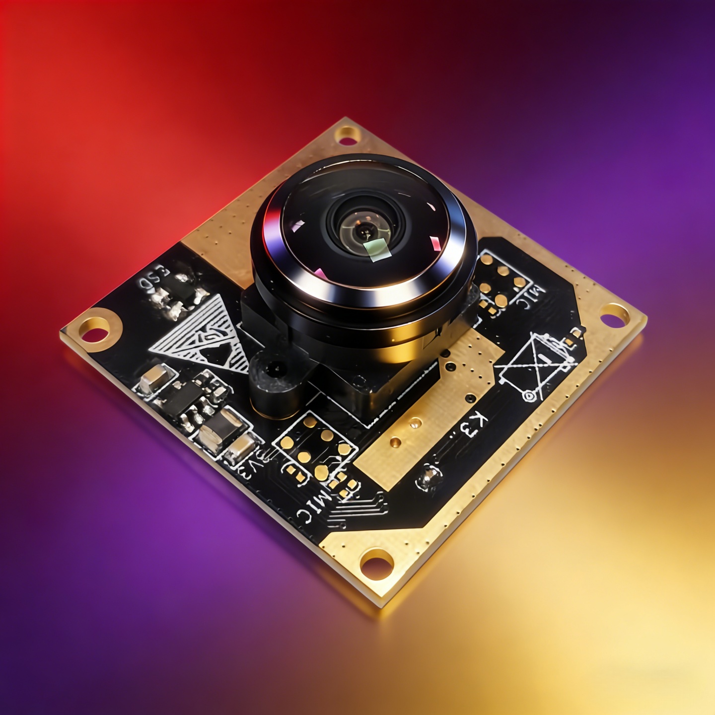 专业级OV5645 USB摄像头模组定制实例：500万像素UVC免驱即插即用视觉解决方案