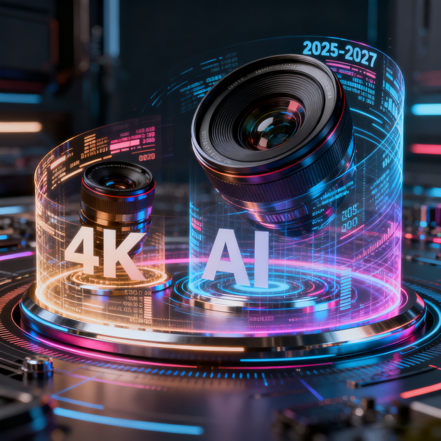 2025–2027影像视觉技术路线图：全局快门、4K与AI融合的三大拐点