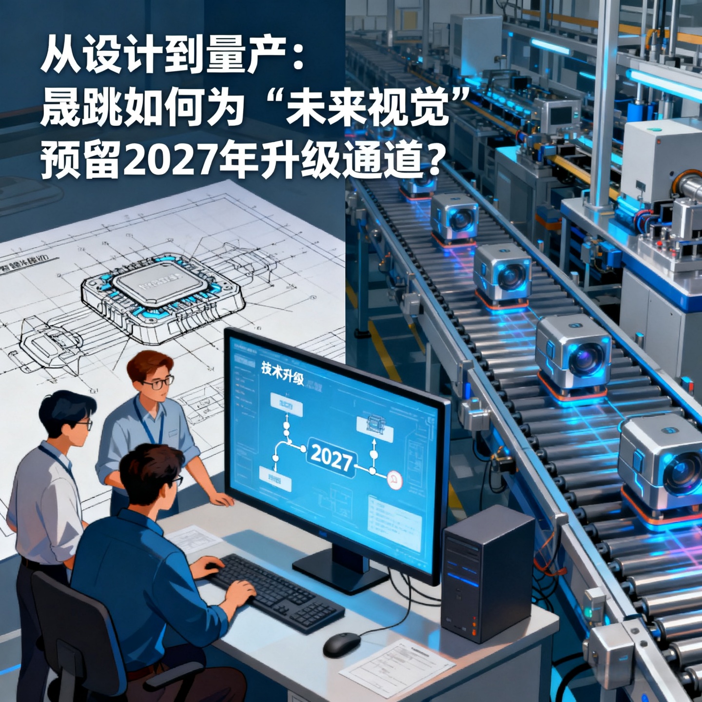 从设计到量产：晟跞如何为“未来视觉”预留2027年升级通道？